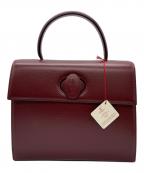 Cartierカルティエ）の古着「ハンドバッグ」｜バーガンディー