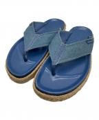 LOUIS VUITTONルイ ヴィトン）の古着「サンダル」｜ナチュラル×ブルー