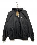 NIKEナイキ）の古着「ウーブン フーディ ジャケット」｜ブラック