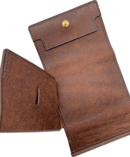 PLOWS（プラウズ）PLOWS (プラウズ) マネークリップ ブラウンの古着・服飾アイテム