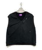 THE NORTHFACE PURPLELABELザ・ノースフェイス パープルレーベル）の古着「コットンベスト」｜ブラック