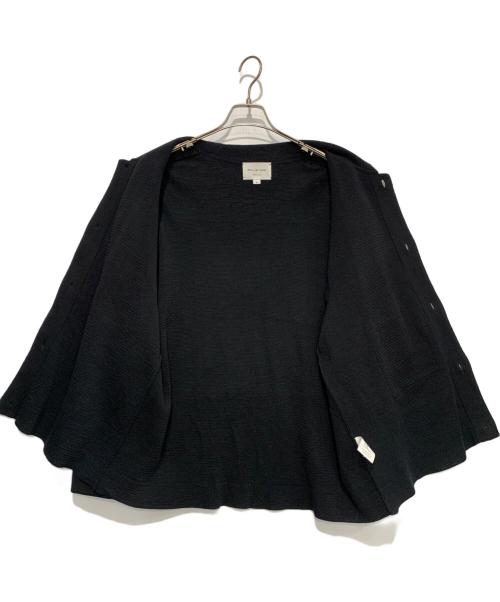 STILL BY HAND（スティルバイハンド）STILL BY HAND (スティルバイハンド) ミラノリブニットジャケット ネイビー サイズ:46の古着・服飾アイテム