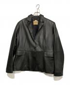 LOEWEロエベ）の古着「ラムレザージャケット」｜ブラック