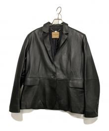 LOEWE（ロエベ）の古着「ラムレザージャケット」｜ブラック