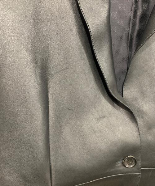 LOEWE（ロエベ）LOEWE (ロエベ) ラムレザージャケット ブラック サイズ:SIZE 48の古着・服飾アイテム