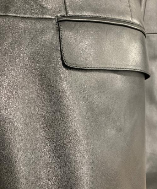 LOEWE（ロエベ）LOEWE (ロエベ) ラムレザージャケット ブラック サイズ:SIZE 48の古着・服飾アイテム