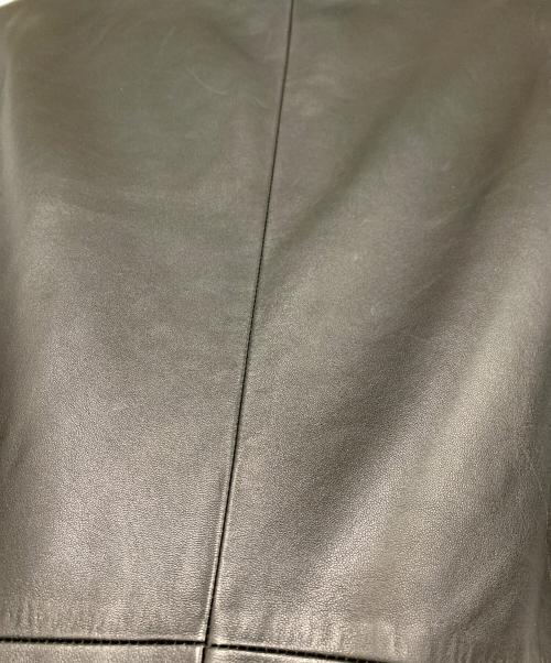 LOEWE（ロエベ）LOEWE (ロエベ) ラムレザージャケット ブラック サイズ:SIZE 48の古着・服飾アイテム