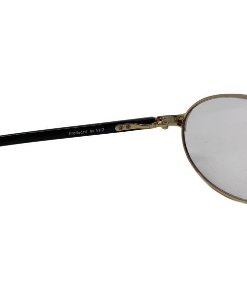 eyebrella（アイブレラ）eyebrella (アイブレラ) クリアサングラス ブラック×ゴールド サイズ:54□14の古着・服飾アイテム