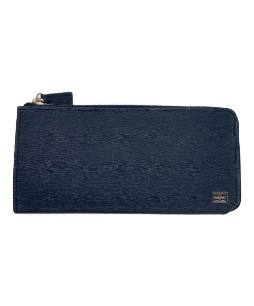PORTER（ポーター）PORTER (ポーター) 長財布 ネイビーの古着・服飾アイテム