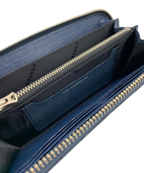 PORTER（ポーター）PORTER (ポーター) 長財布 ネイビーの古着・服飾アイテム