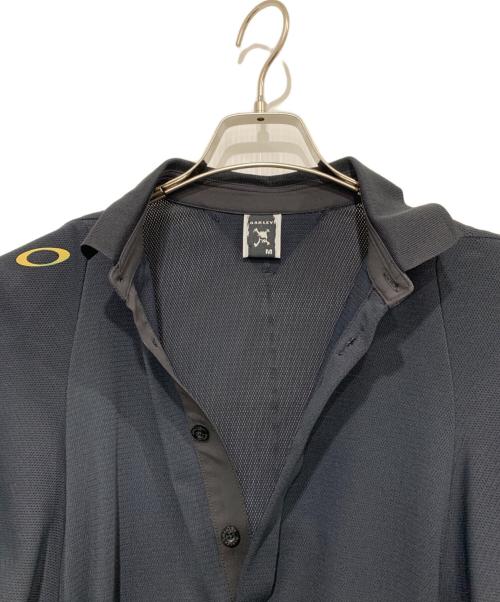 OAKLEY（オークリー）OAKLEY (オークリー) ポロシャツ ブラック サイズ:Mの古着・服飾アイテム