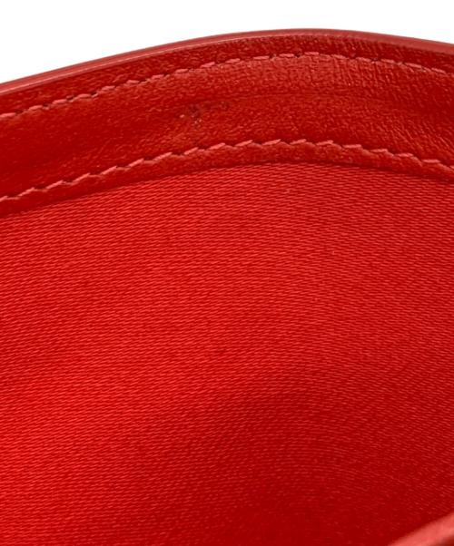 Christian Louboutin（クリスチャン・ルブタン）Christian Louboutin (クリスチャン・ルブタン) 2つ折り財布 ブラック×レッドの古着・服飾アイテム