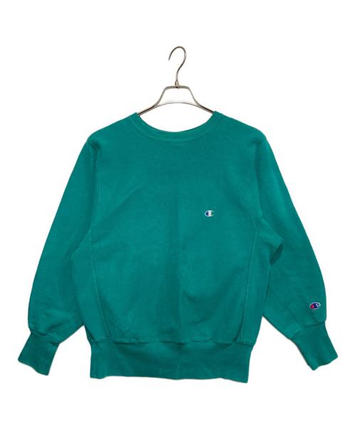 Champion REVERSE WEAVE（チャンピオン リバース ウィーブ）Champion REVERSE WEAVE (チャンピオン リバース ウィーブ) スウェット ブルー サイズ:Mの古着・服飾アイテム
