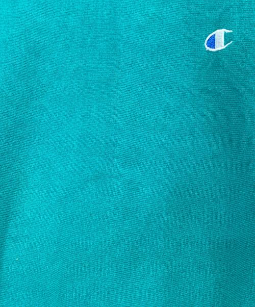 Champion REVERSE WEAVE（チャンピオン リバース ウィーブ）Champion REVERSE WEAVE (チャンピオン リバース ウィーブ) スウェット ブルー サイズ:Mの古着・服飾アイテム