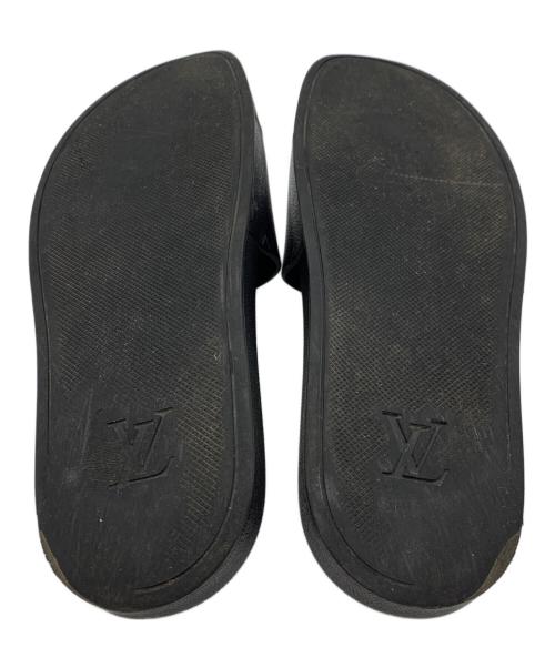 LOUIS VUITTON（ルイ ヴィトン）LOUIS VUITTON (ルイ ヴィトン) サンダル ブラック サイズ:8の古着・服飾アイテム