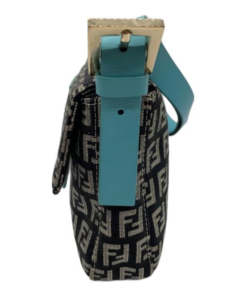 FENDI（フェンディ）FENDI (フェンディ) バッグ ブラック×ブルーの古着・服飾アイテム