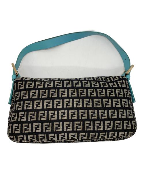 FENDI（フェンディ）FENDI (フェンディ) バッグ ブラック×ブルーの古着・服飾アイテム