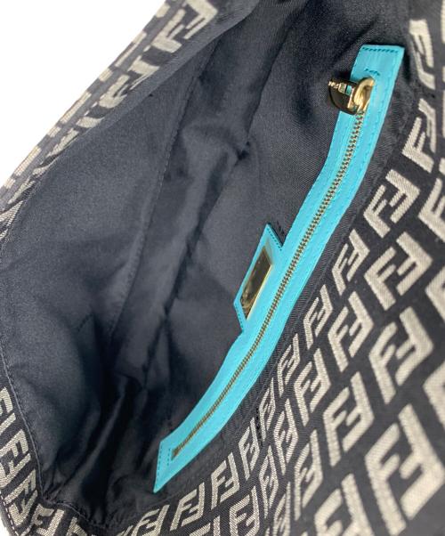 FENDI（フェンディ）FENDI (フェンディ) バッグ ブラック×ブルーの古着・服飾アイテム