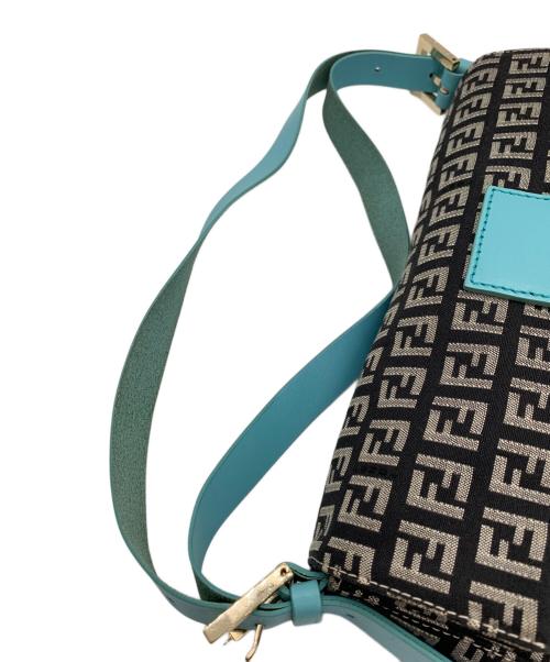 FENDI（フェンディ）FENDI (フェンディ) バッグ ブラック×ブルーの古着・服飾アイテム