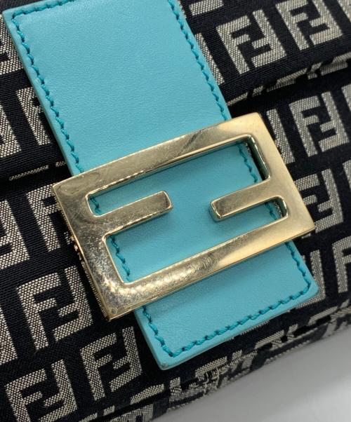 FENDI（フェンディ）FENDI (フェンディ) バッグ ブラック×ブルーの古着・服飾アイテム