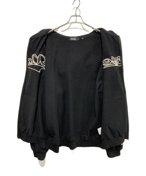 X-LARGE（エクストララージ）X-LARGE (エクストララージ) ジップパーカー ブラック サイズ:XLの古着・服飾アイテム