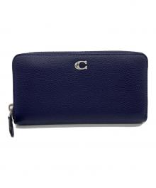 COACH（コーチ）の古着「長財布」｜ネイビー