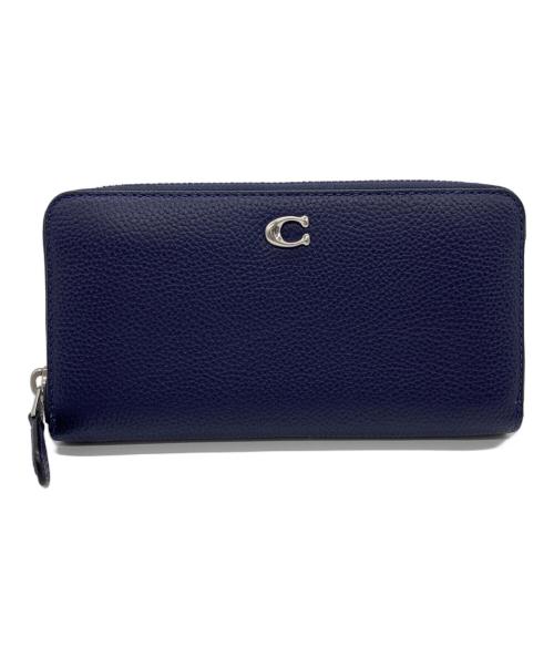 COACH（コーチ）COACH (コーチ) 長財布 ネイビーの古着・服飾アイテム