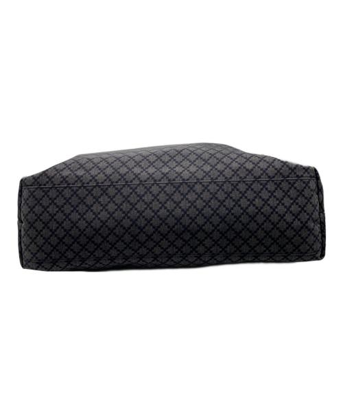 GUCCI（グッチ）GUCCI (グッチ) 切替トートバッグ ネイビーの古着・服飾アイテム