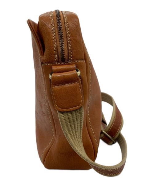 土屋鞄（ツチヤカバン）土屋鞄 (ツチヤカバン) レザーショルダーバッグ ブラウンの古着・服飾アイテム