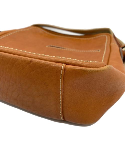 土屋鞄（ツチヤカバン）土屋鞄 (ツチヤカバン) レザーショルダーバッグ ブラウンの古着・服飾アイテム