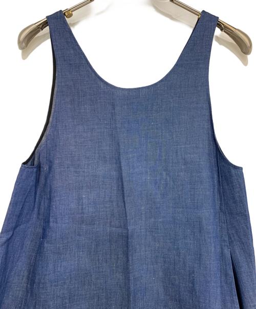 LUDLOW（ラドロー）LUDLOW (ラドロー) ノースリーブ・キャミソールワンピース ネイビー サイズ:1 未使用品の古着・服飾アイテム