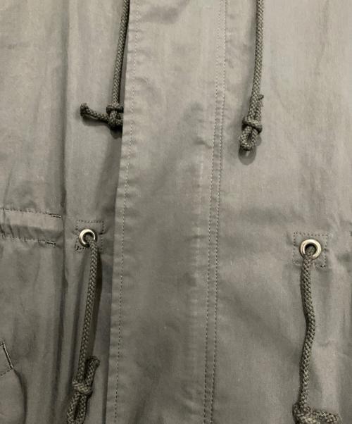 REGULATION Yohji Yamamoto（レギュレーションヨウジヤマモト）REGULATION Yohji Yamamoto (レギュレーションヨウジヤマモト) C/E WEATHER STRETCH R-HOODIE MODS ブラック サイズ:SIZE2の古着・服飾アイテム