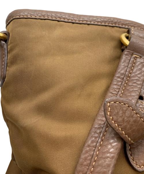 PRADA（プラダ）PRADA (プラダ) ナイロントートバッグ ブラウンの古着・服飾アイテム