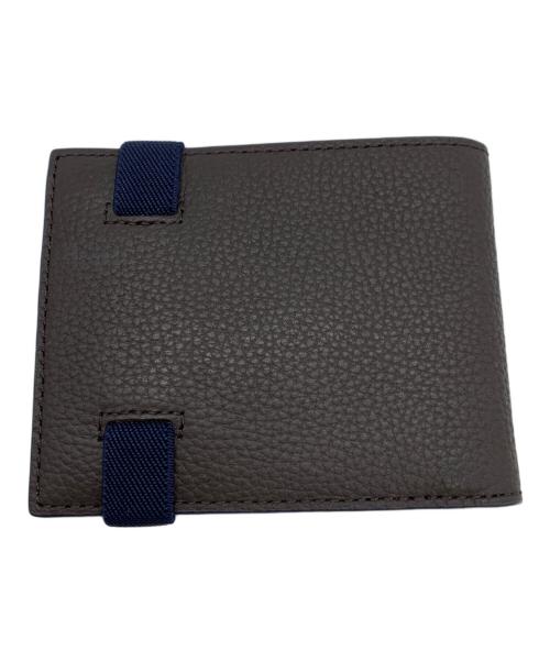 LACOSTE（ラコステ）LACOSTE (ラコステ) 2つ折り財布 ブラウンの古着・服飾アイテム