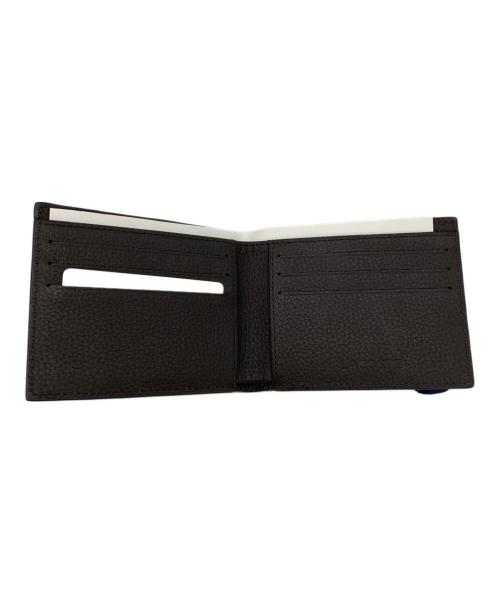 LACOSTE（ラコステ）LACOSTE (ラコステ) 2つ折り財布 ブラウンの古着・服飾アイテム