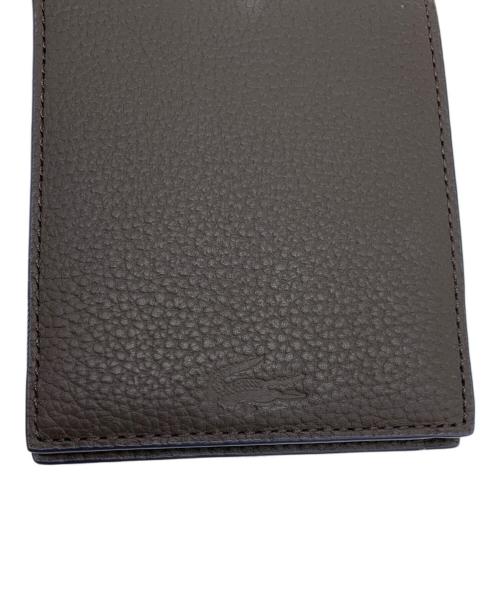 LACOSTE（ラコステ）LACOSTE (ラコステ) 2つ折り財布 ブラウンの古着・服飾アイテム