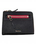 PAUL SMITHポールスミス）の古着「L字ファスナー財布」｜ブラック