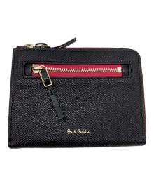 PAUL SMITH（ポールスミス）の古着「L字ファスナー財布」｜ブラック