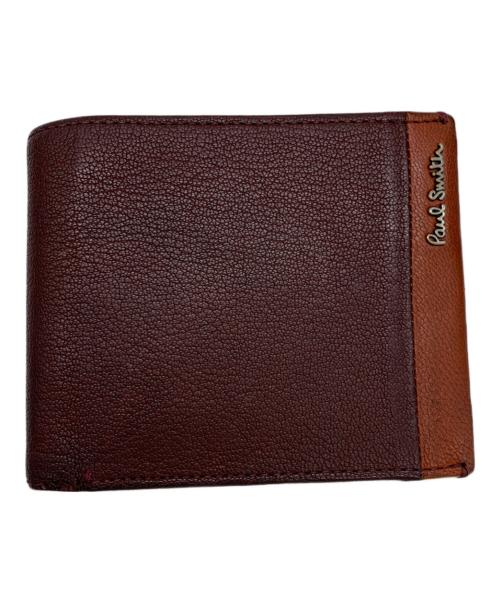 PAUL SMITH（ポールスミス）Paul Smith (ポールスミス) 2つ折り財布 レッドの古着・服飾アイテム
