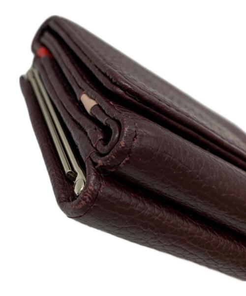 PAUL SMITH（ポールスミス）Paul Smith (ポールスミス) がま口3つ折り財布 パープルの古着・服飾アイテム