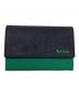 Paul Smith（ポールスミス）の古着「カードケース」｜ネイビー×グリーン