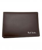PAUL SMITHポールスミス）の古着「カードケース」｜ブラウン