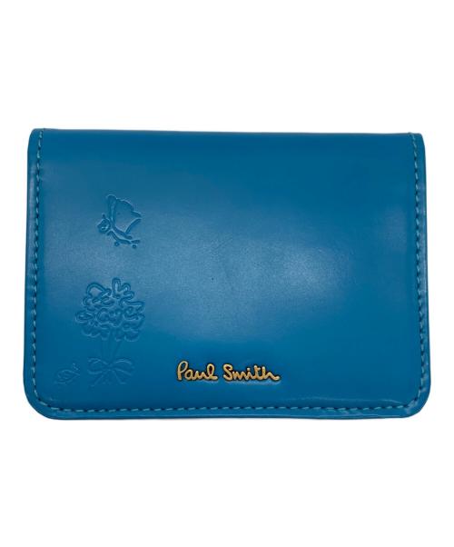 PAUL SMITH（ポールスミス）Paul Smith (ポールスミス) パスケース ブルーの古着・服飾アイテム