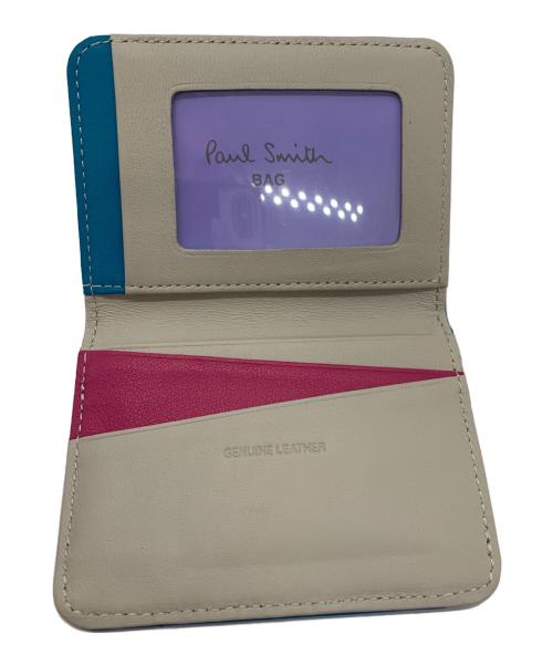 PAUL SMITH（ポールスミス）Paul Smith (ポールスミス) パスケース ブルーの古着・服飾アイテム