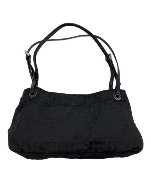 FENDI（フェンディ）FENDI (フェンディ) ズッカショルダーバッグ ブラックの古着・服飾アイテム