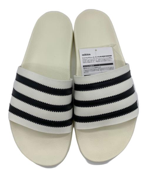 adidas（アディダス）adidas (アディダス) FEAR OF GOD (フィア・オブ・ゴッド) サンダル ブラック×アイボリー サイズ:26.5の古着・服飾アイテム