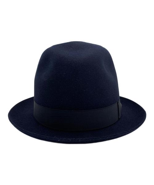 BORSALINO（ボルサリーノ）BORSALINO (ボルサリーノ) ラビットウールハット ネイビーの古着・服飾アイテム