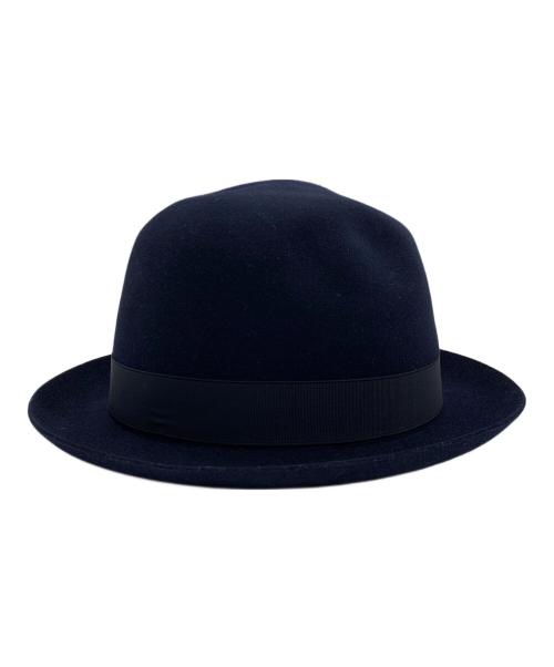 BORSALINO（ボルサリーノ）BORSALINO (ボルサリーノ) ラビットウールハット ネイビーの古着・服飾アイテム