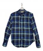 Saint Laurent Parisサンローランパリ）の古着「長袖シャツ」｜ブルー