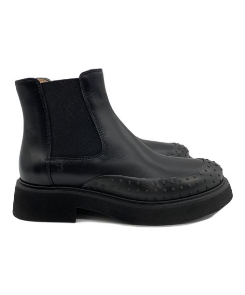 TOD'S（トッズ）TOD'S (トッズ) サイドゴアブーツ ブラック サイズ:23.5㎝の古着・服飾アイテム